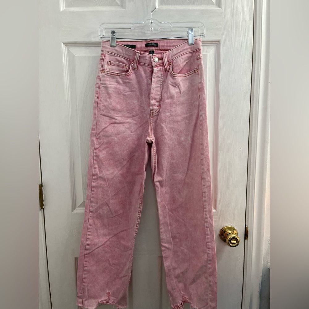 Wild fable pink jeans! Size 0!🍉